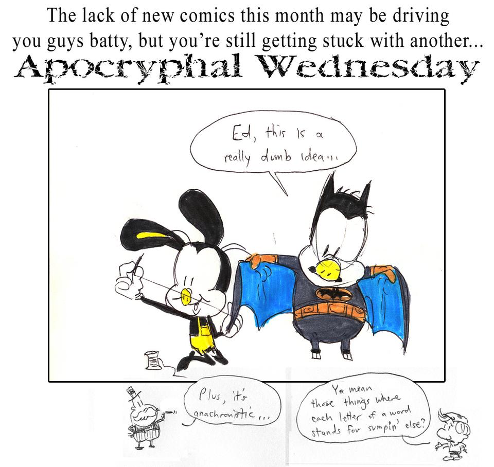 Apocryphal Wednesdays # 12