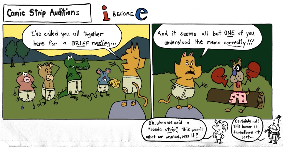 vol. 4, iss. 3: comic strip auditions 13