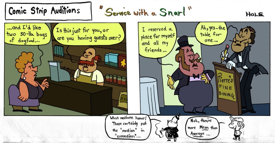 vol. 4, iss. 4: comic strip auditions 14