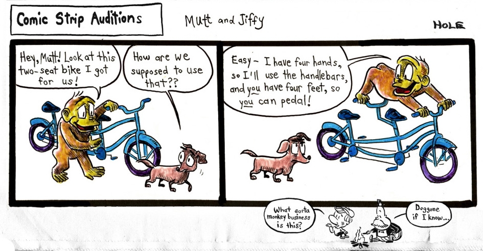 vol. 4, iss. 5: comic strip auditions 15