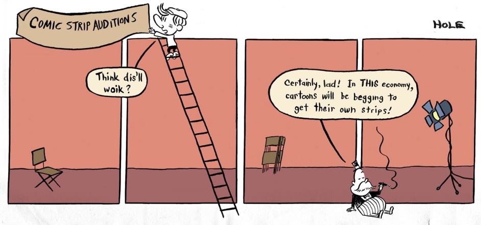 vol. 3, iss. 4: comic strip auditions 3