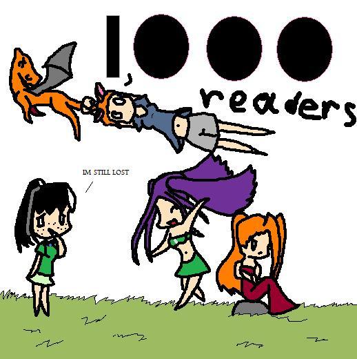 1,000 readers