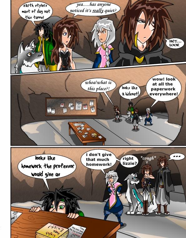 hideouts and paperwork