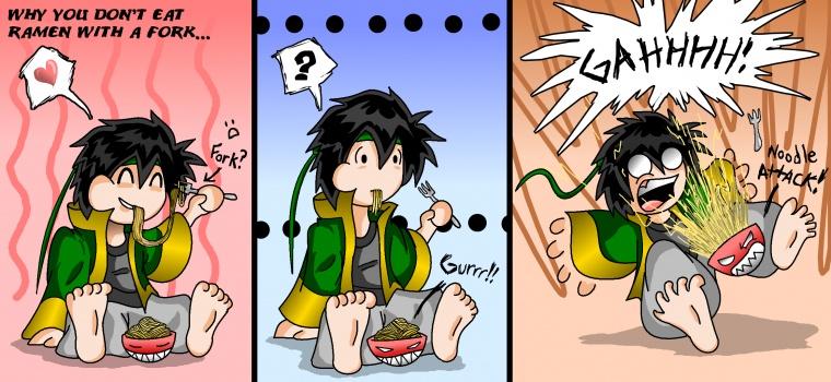 FILLER: WHEN NOODLES ATTACK!!!