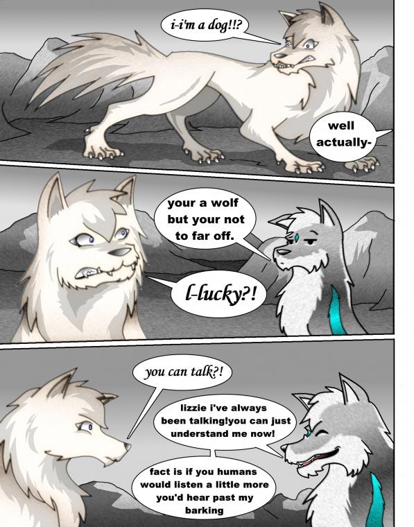 Talking to my dog