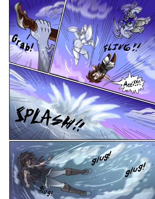 Tossed like a ragdoll