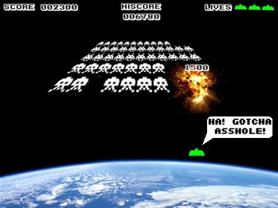 Why there where never Powerups in Space Invader!