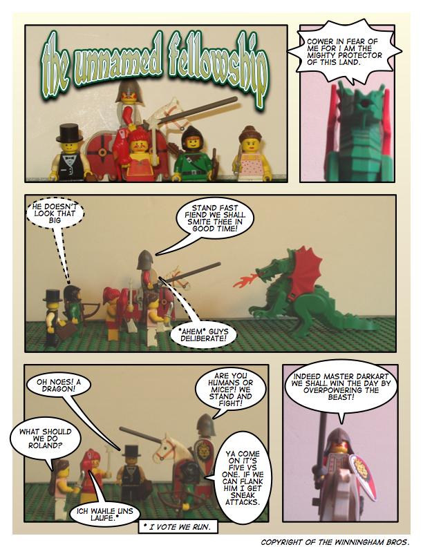 Ep 1. The dragon attacks! (page 1 of 3)