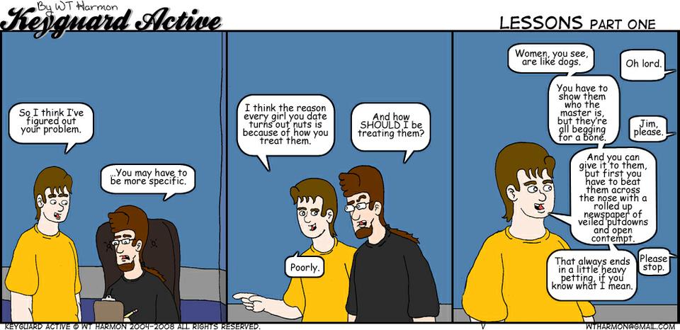 558: Lessons Part One