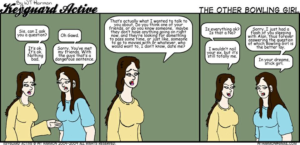 615: The Other Bowling Girl