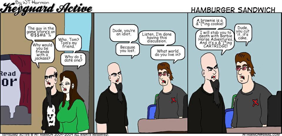 698:Hamburger Sandwich