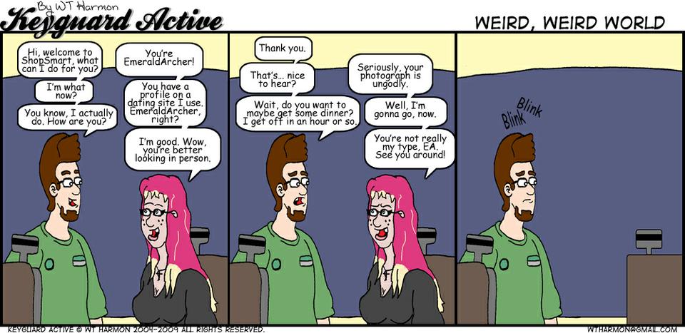 724: Weird, Weird World