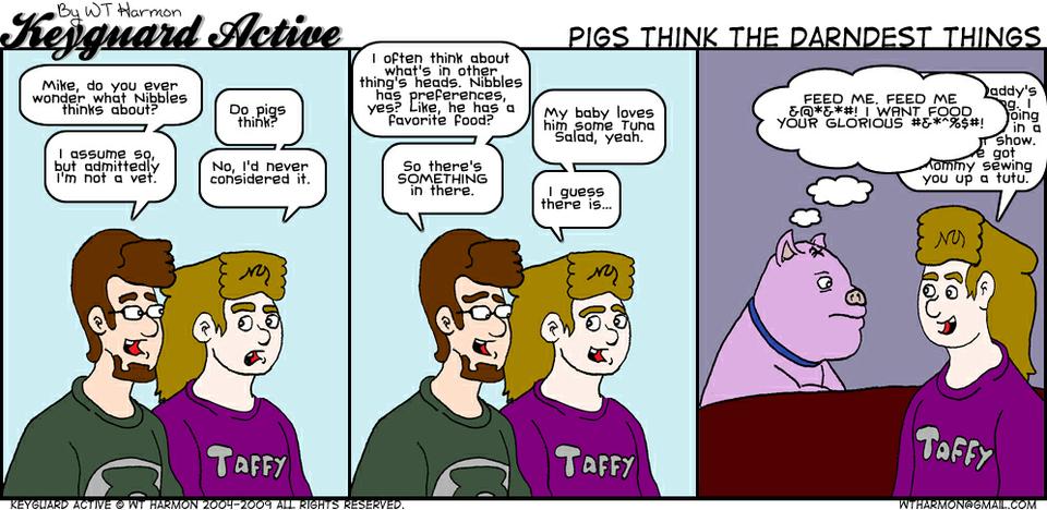 852: Pigs Say The Darndest Things