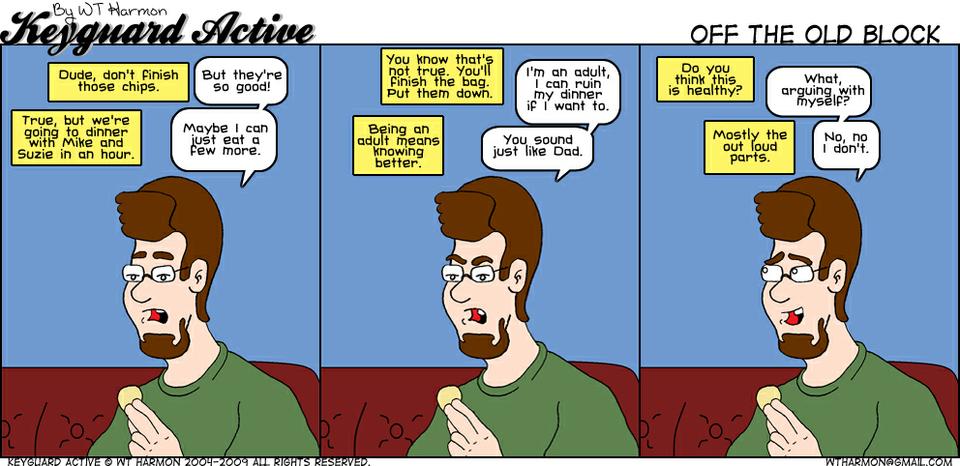 858: Off The Old Block