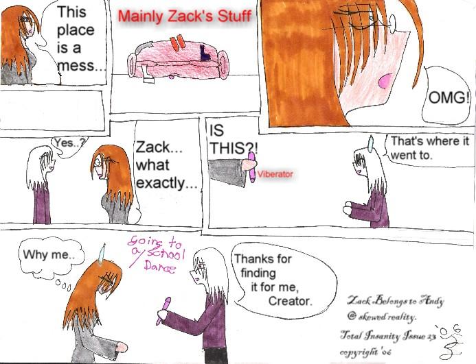 Issue 23 (guest star Zack)