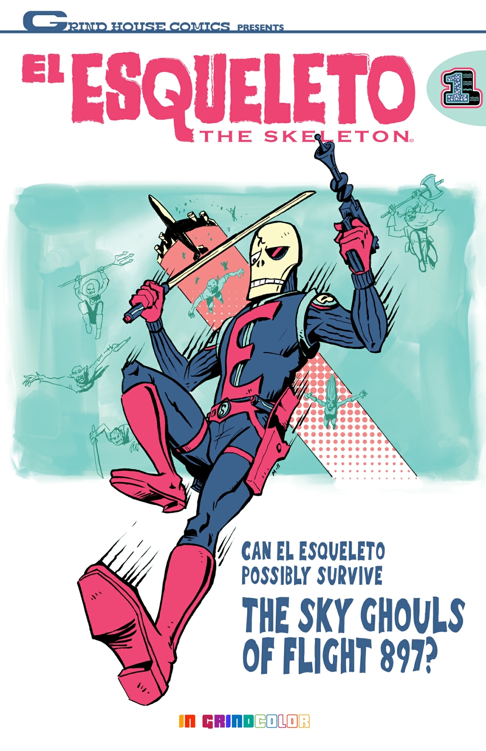 El Esqueleto issue #1 Cover