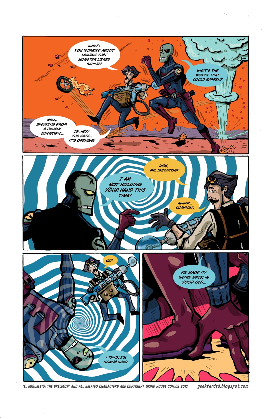 El Esqueleto Issue #2 Page 10