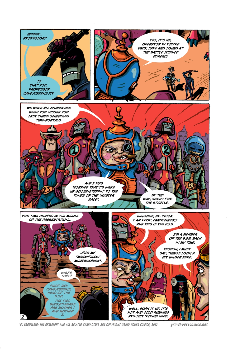 El Esqueleto Issue #3 Page 2