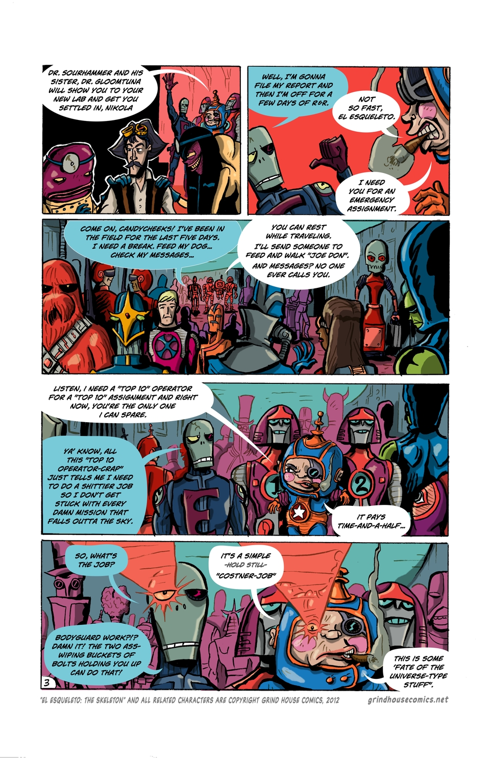 El Esqueleto Issue #3 Page 3