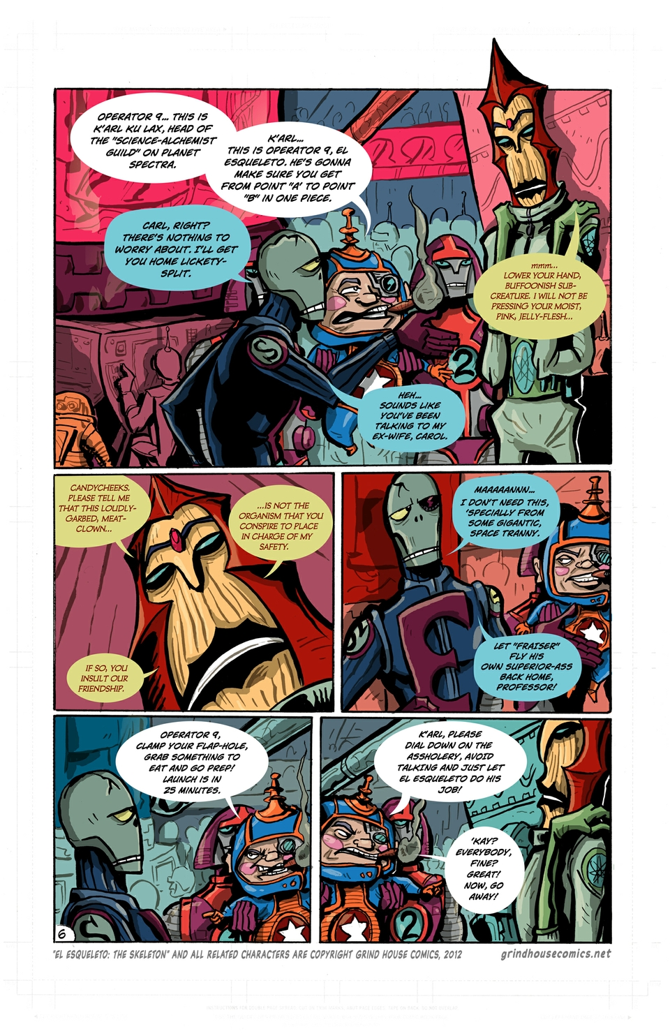 El Esqueleto Issue #3 Page 6