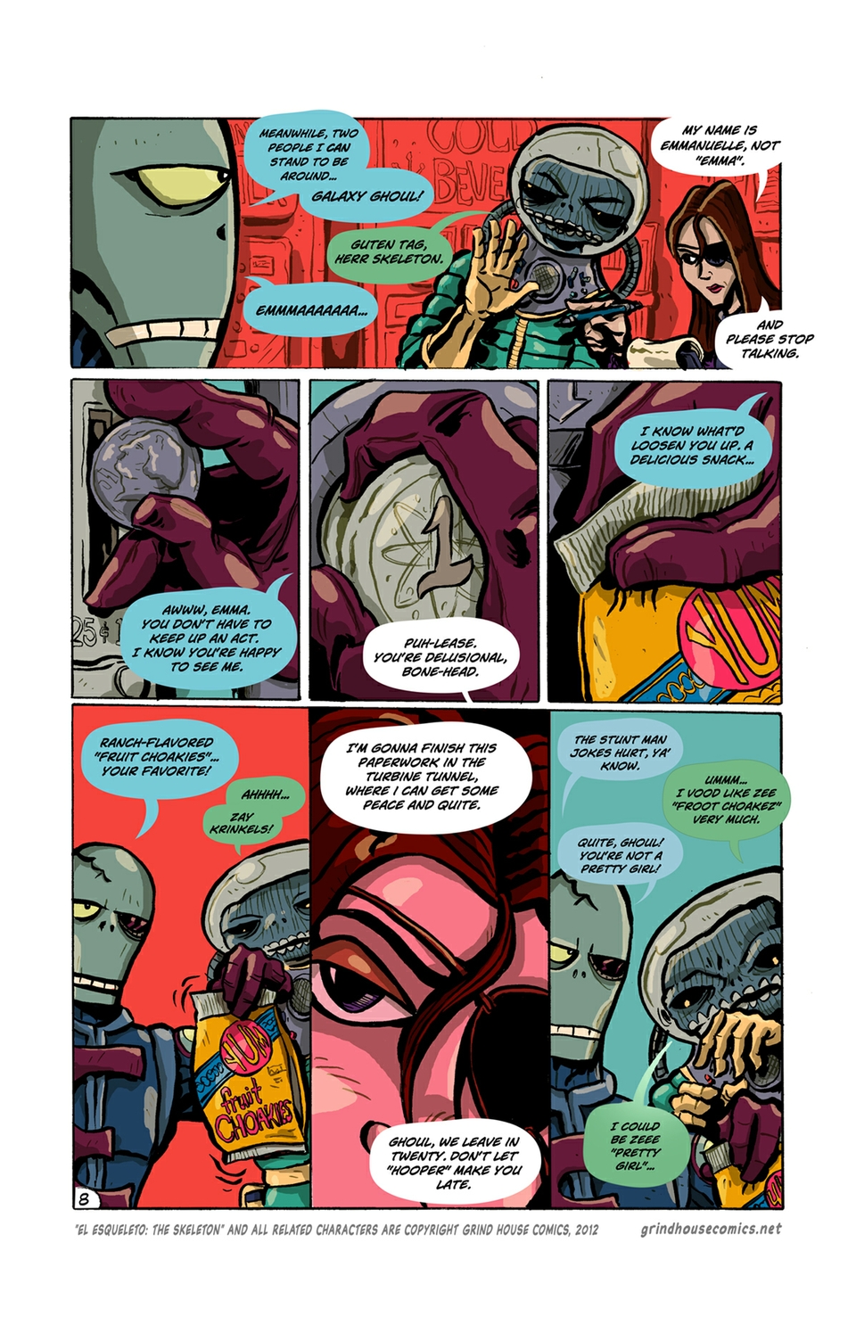 El Esqueleto Issue #3 Page 8