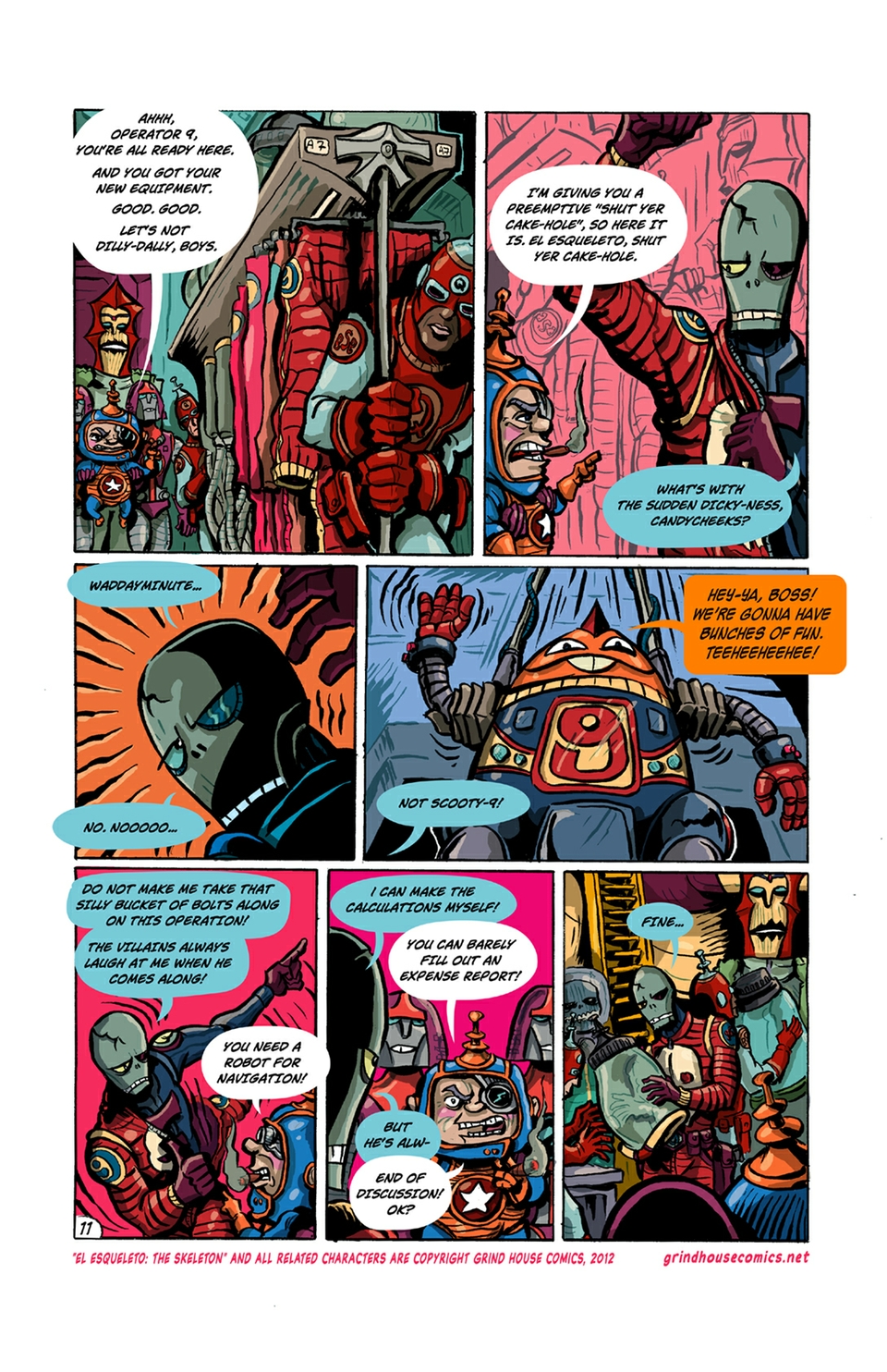 El Esqueleto Issue #3 Page 11