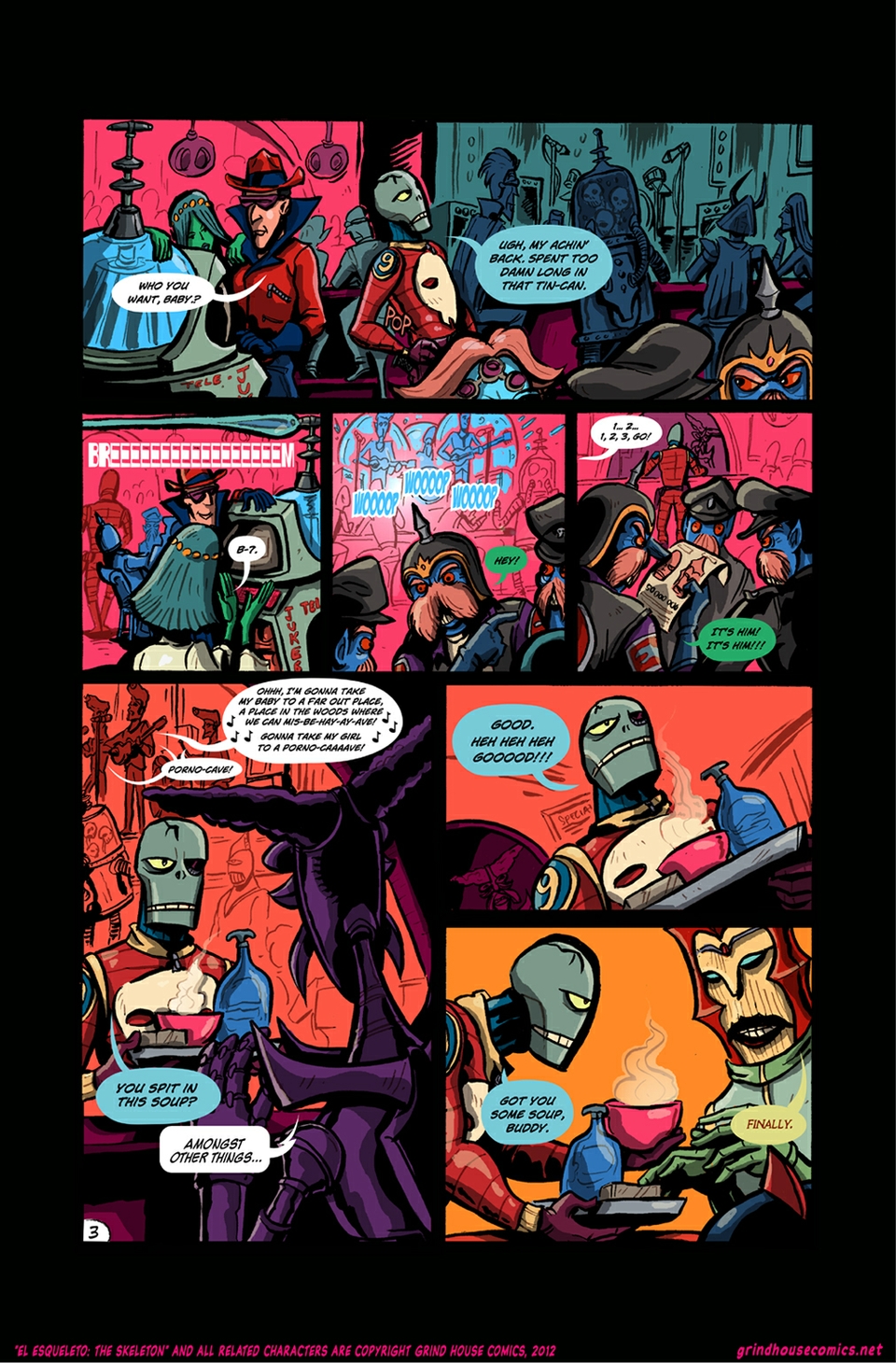 El Esqueleto Issue #4 Page 3