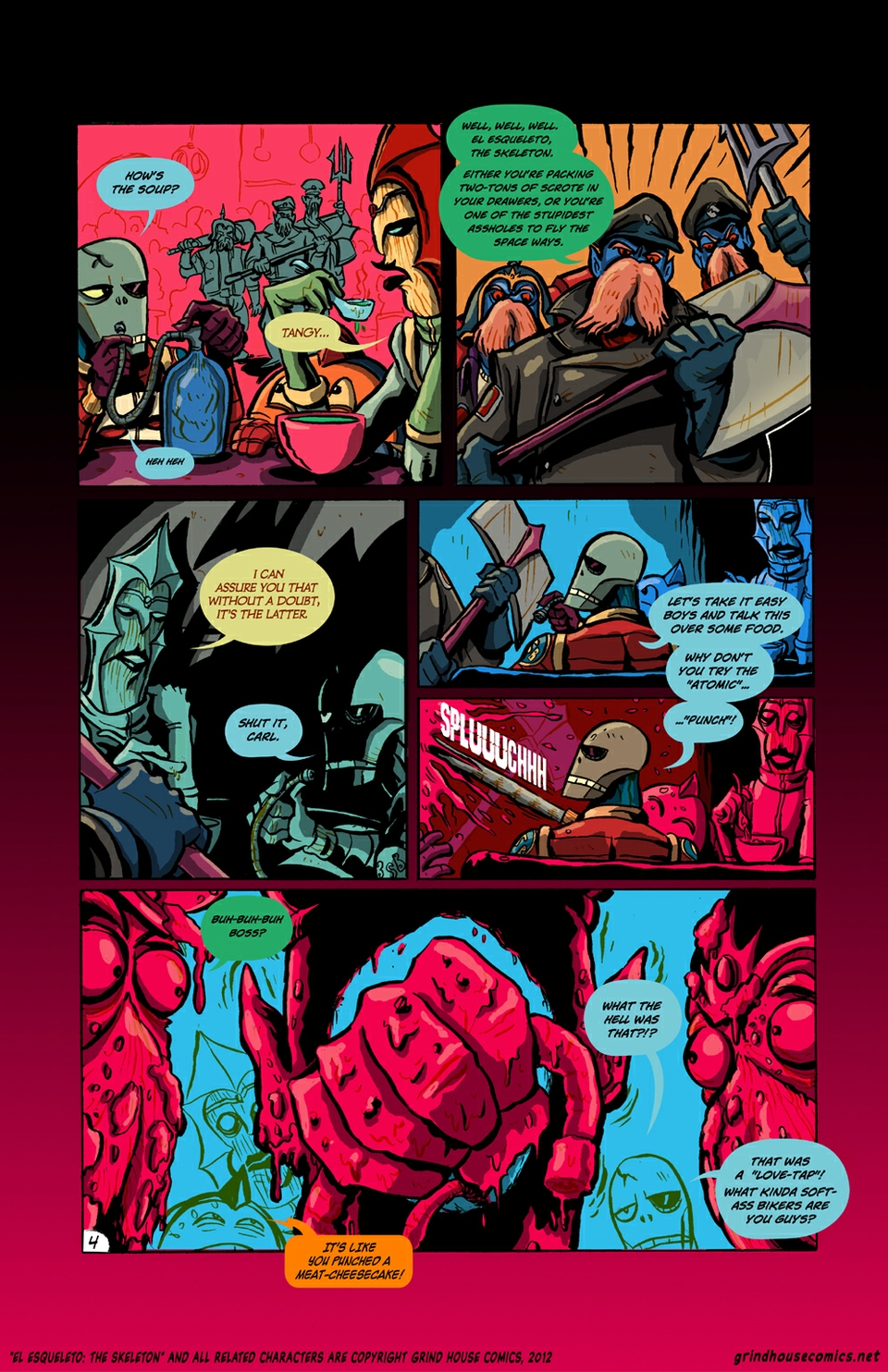 El Esqueleto Issue #4 Page 4