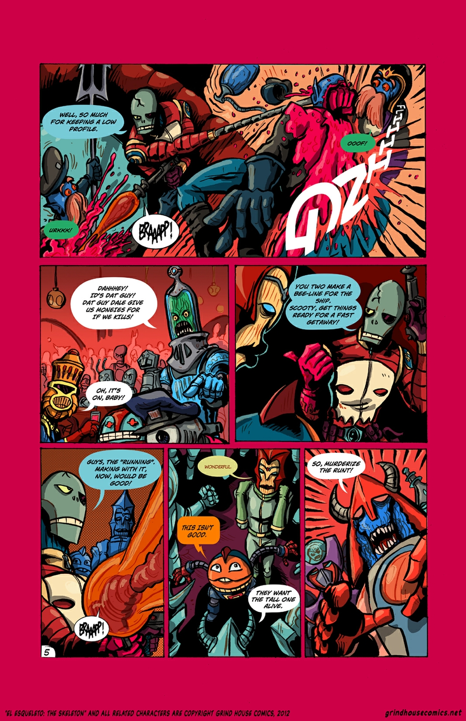 El Esqueleto Issue #4 Page 5