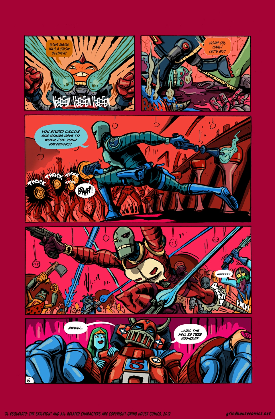 El Esqueleto Issue #4 Page 6