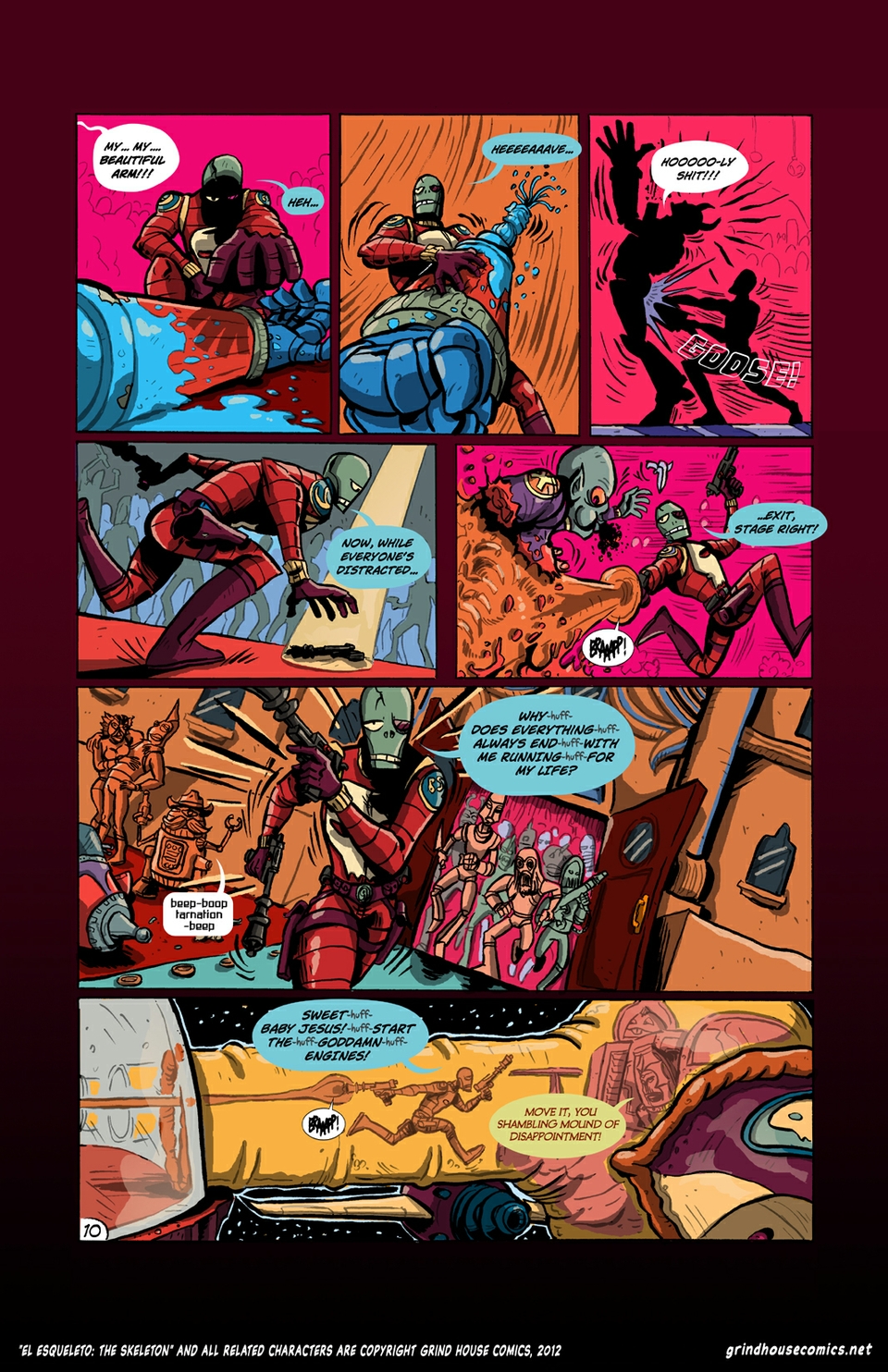 El Esqueleto Issue #4 Page 10