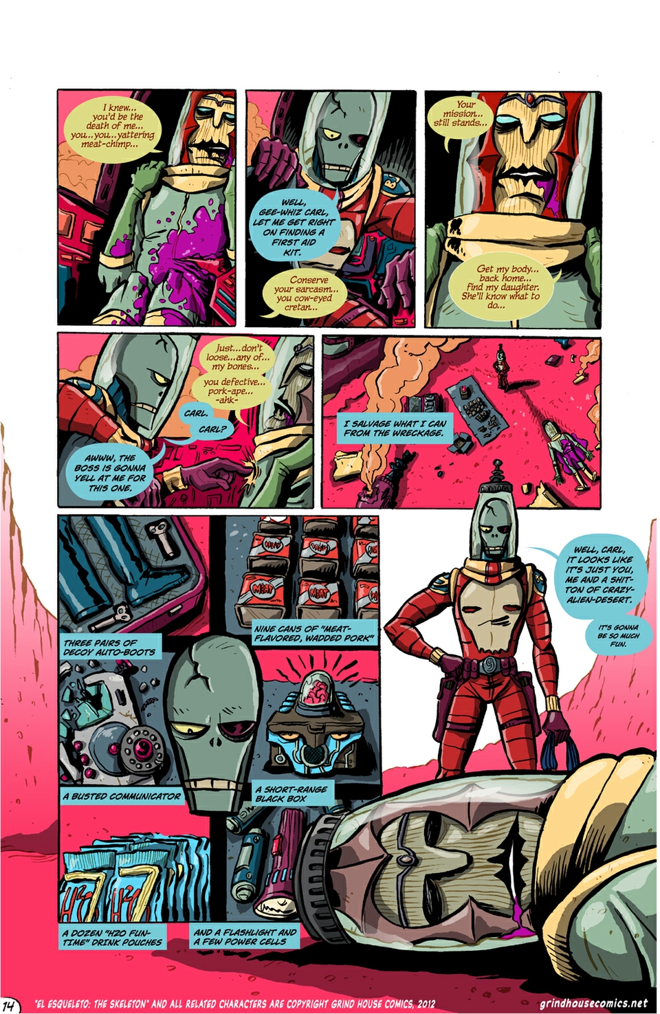 El Esqueleto Issue #4 Page 14