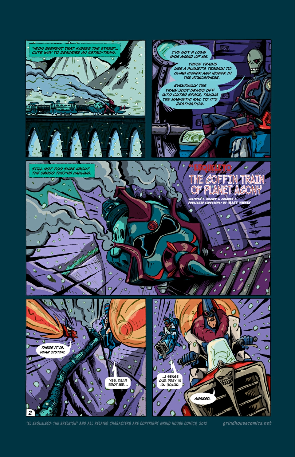 El Esqueleto Issue #5 Page #2