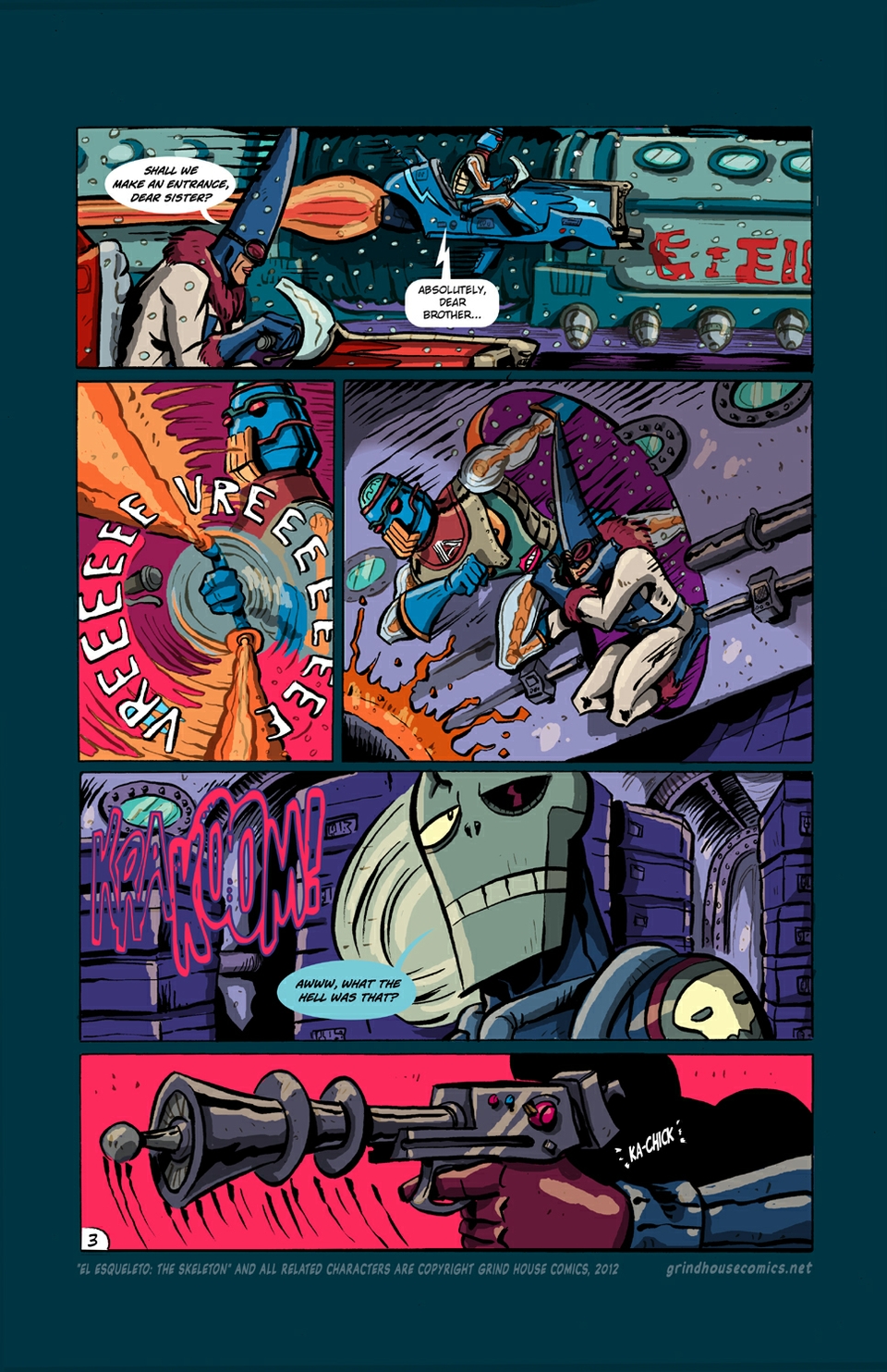 El Esqueleto Issue #5 Page #3