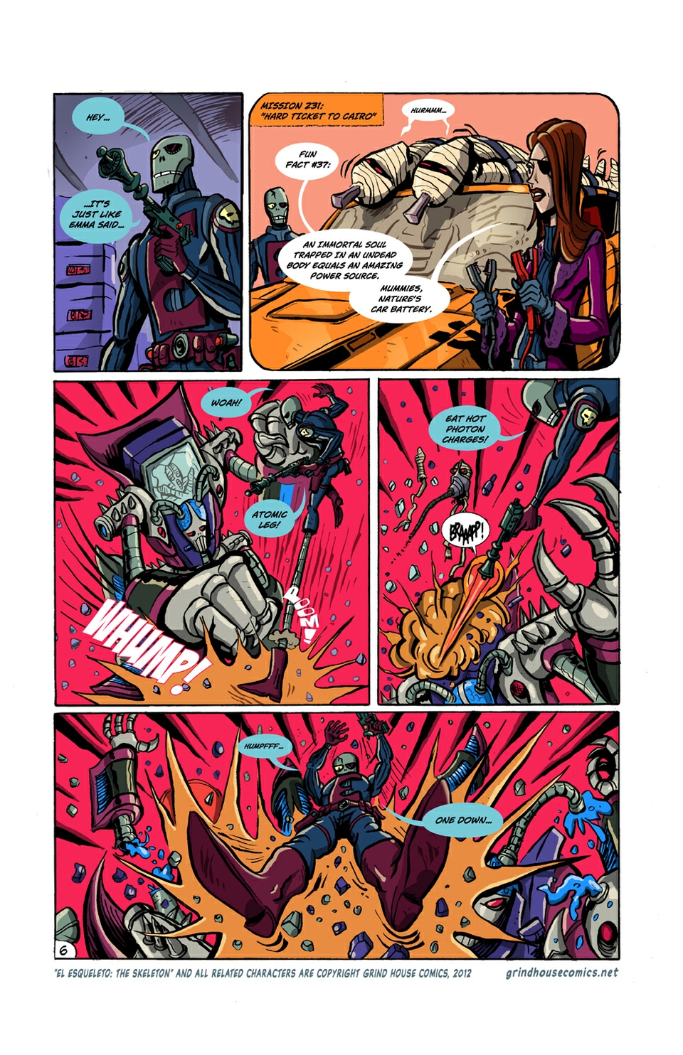 El Esqueleto Issue #5 Page #6