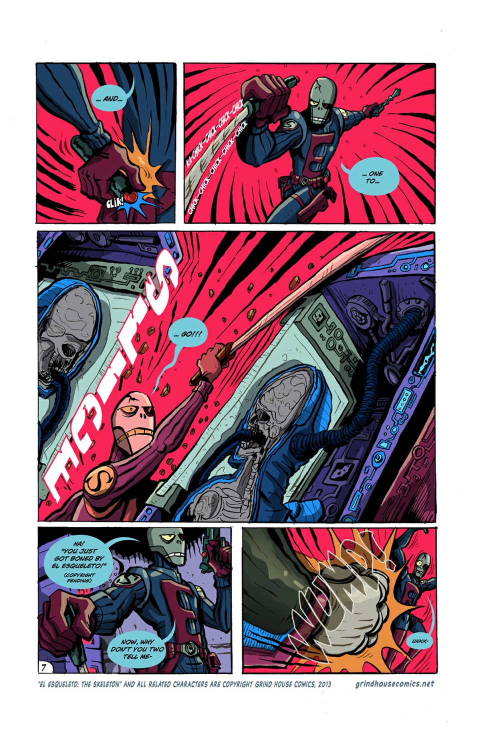 El Esqueleto Issue #5 Page #7