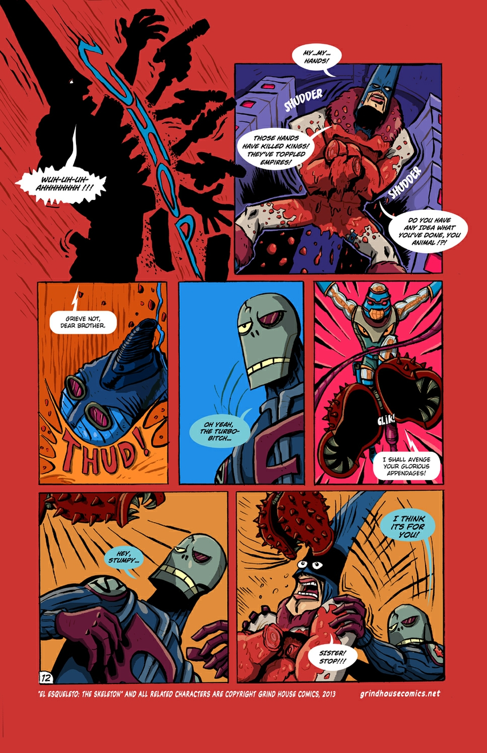 El Esqueleto Issue #5 Page #12