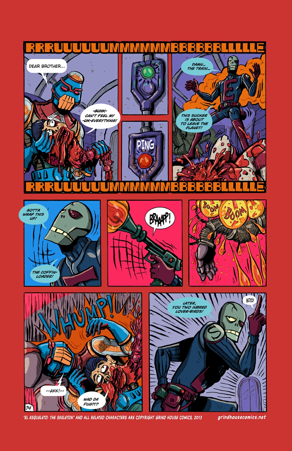 El Esqueleto Issue #5 Page #14