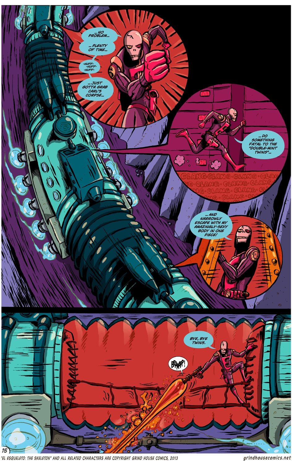 El Esqueleto Issue #5 Page #15