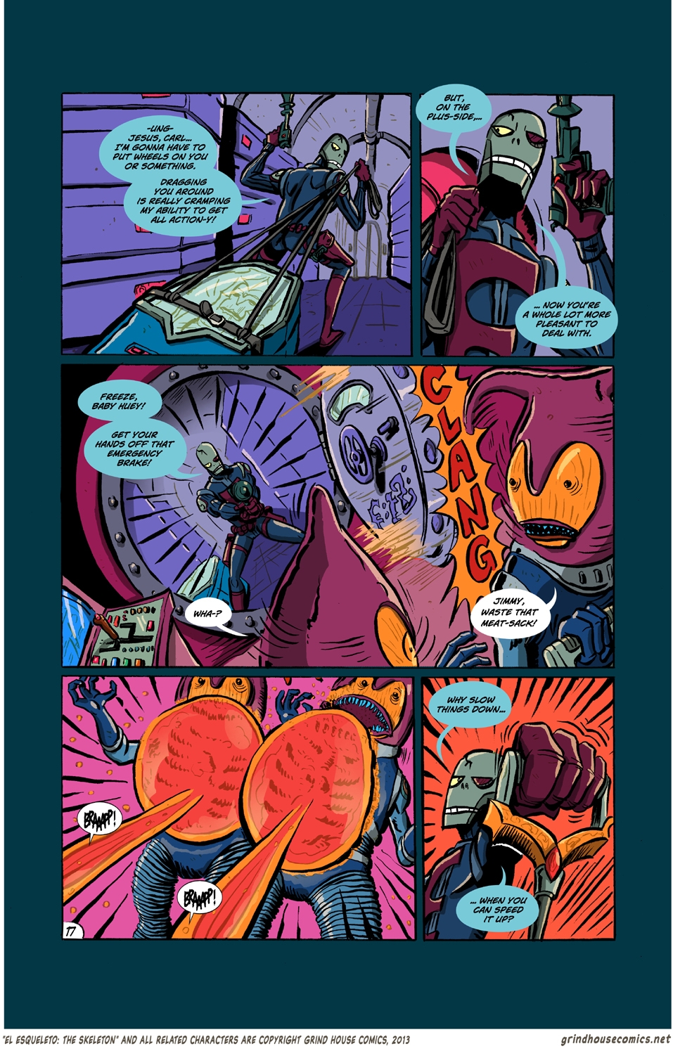 El Esqueleto Issue #5 Page #17