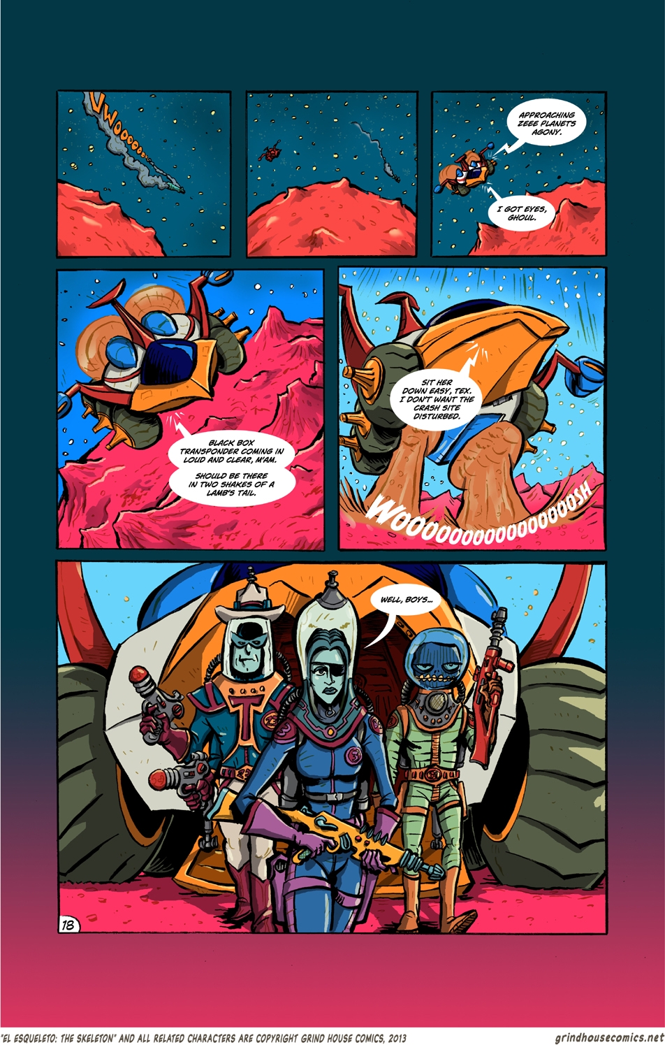 El Esqueleto Issue #5 Page #18