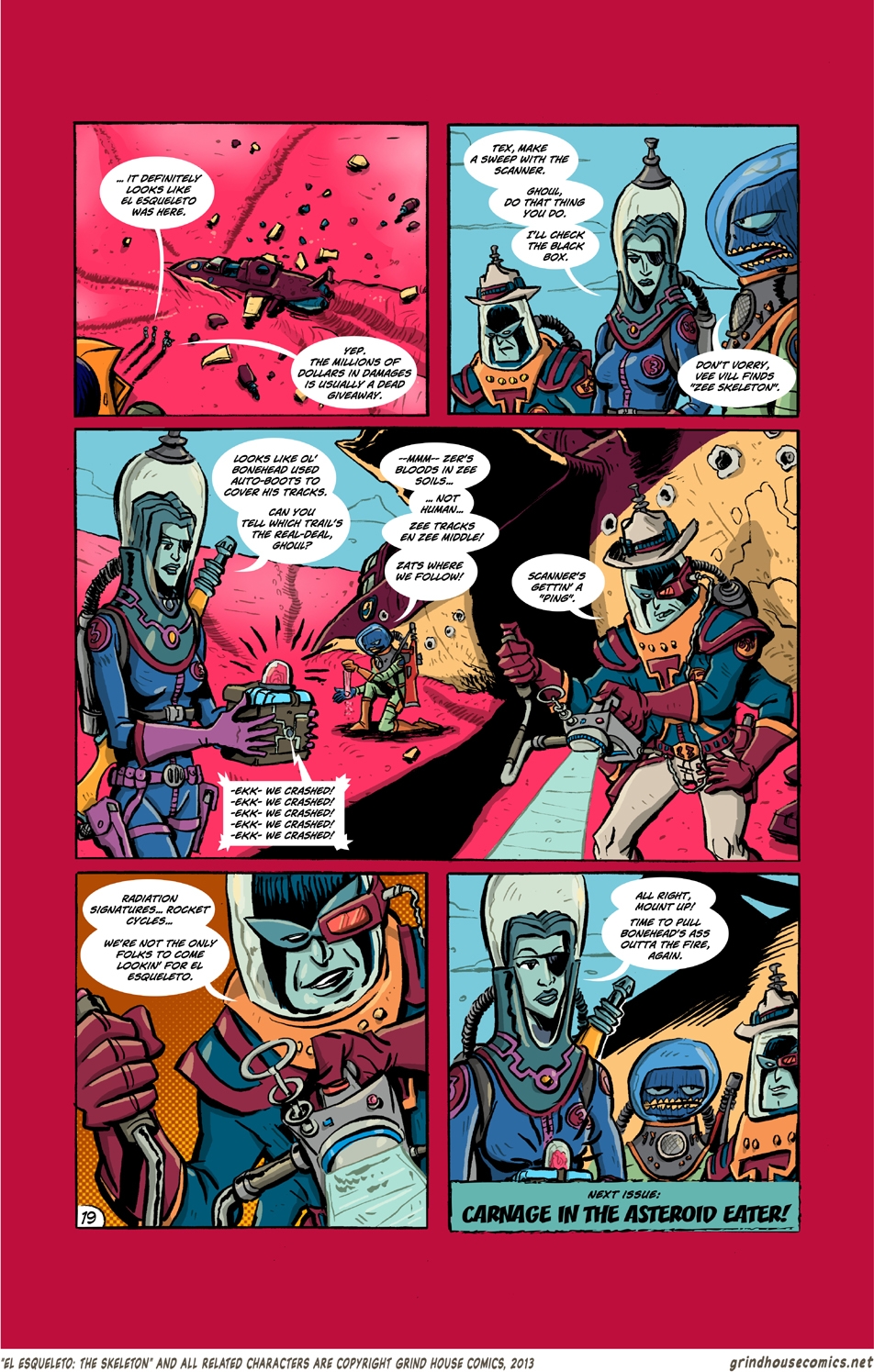 El Esqueleto Issue #5 Page #19