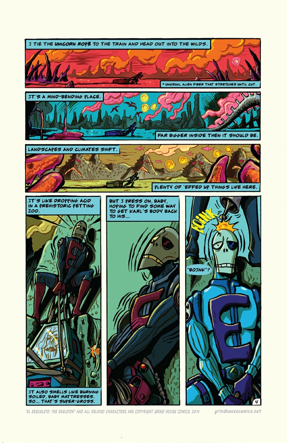 El Esqueleto Issue #6 Page 4