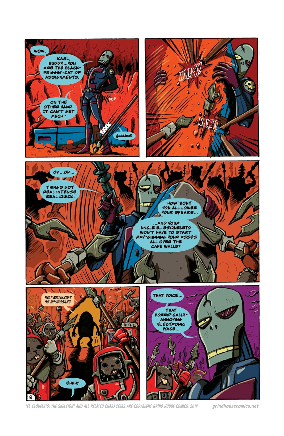 El Esqueleto Issue #6 Page 9