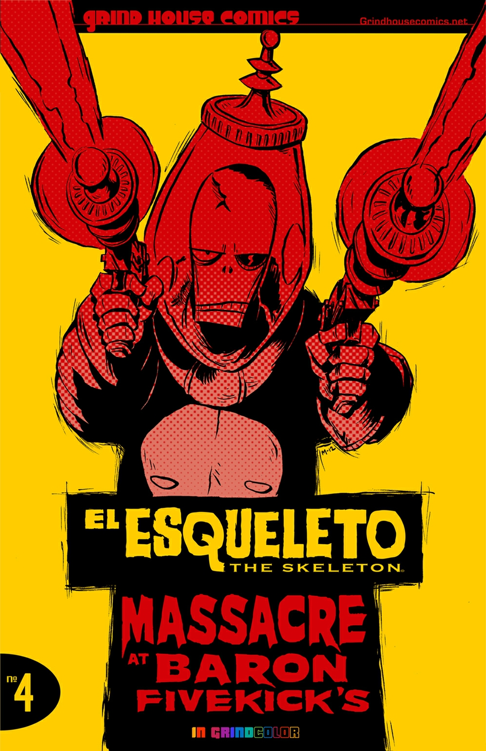 El Esqueleto Issue #4 COVER