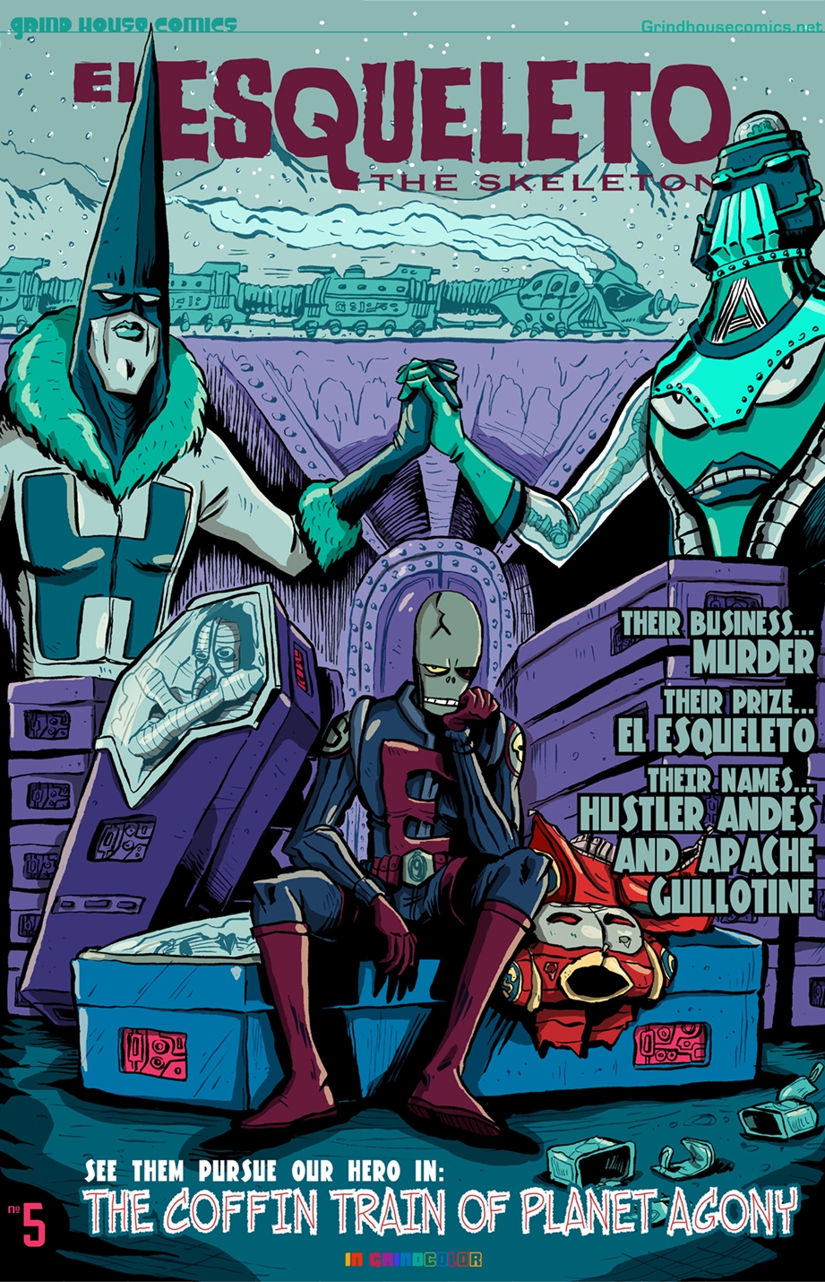 El Esqueleto Issue #5 COVER