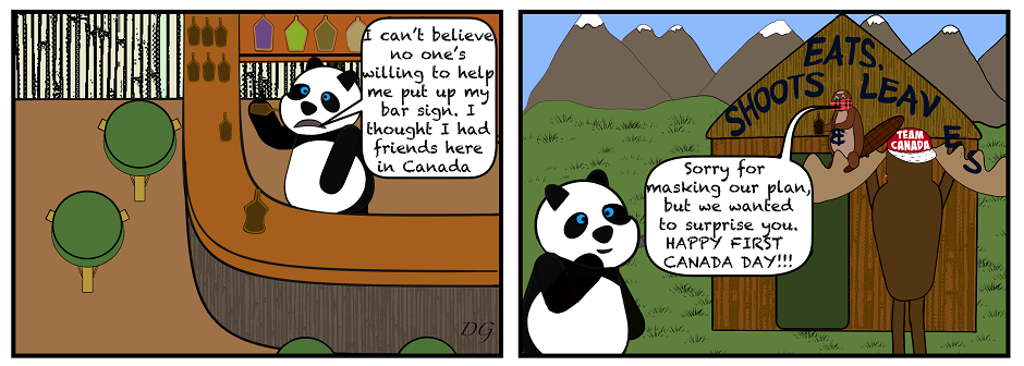 Paul's First Canada Day