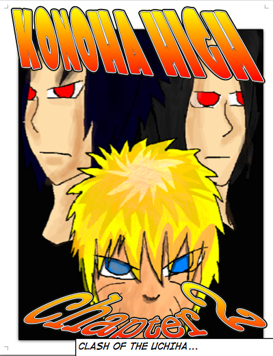 Konoha high chapter 2 cover page
