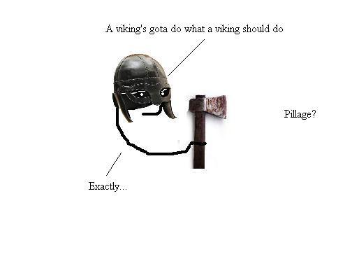 Bobby the viking?