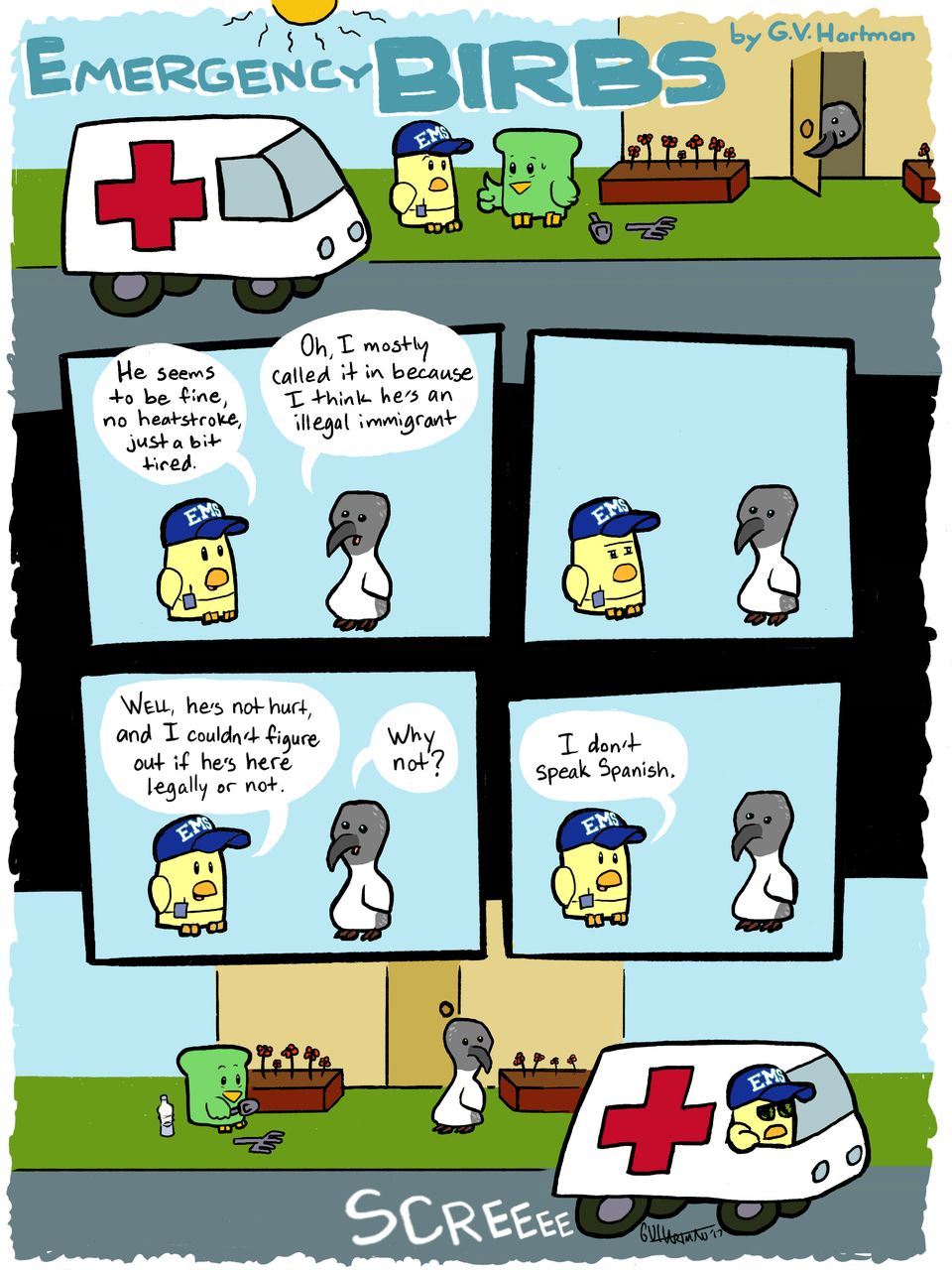 1: Uninjured Immigrant